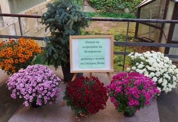 The Regional Library “Geo Milev” in Montana designed and started building a Memorial garden in memory of Snejana Ianeva